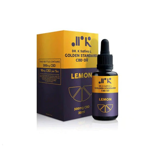 Dr K CBD Lemon Golden Standard 1000mg CBD Oil - 30ml - Associated CBD