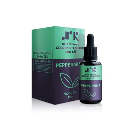 Dr K CBD Peppermint Golden Standard 1000mg CBD Oil - 30ml - Associated CBD