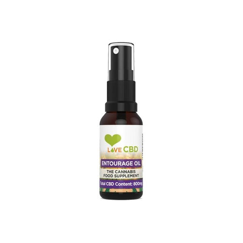 Love CBD 800mg Entourage CBD Oil Spray - 20ml - Associated CBD