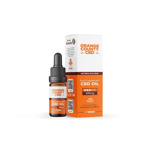 Orange County CBD 500mg Full Spectrum CBD Oil - 10ml - Associated CBD