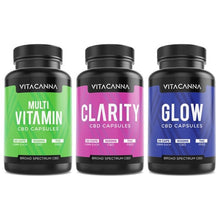 Load image into Gallery viewer, Vitacanna 1000mg Broad Spectrum CBD Vegan Capsules - 50 Caps - Associated CBD
