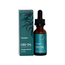 Load image into Gallery viewer, Voyager 500mg CBD Peppermint Oil - 30ml - Associated CBD

